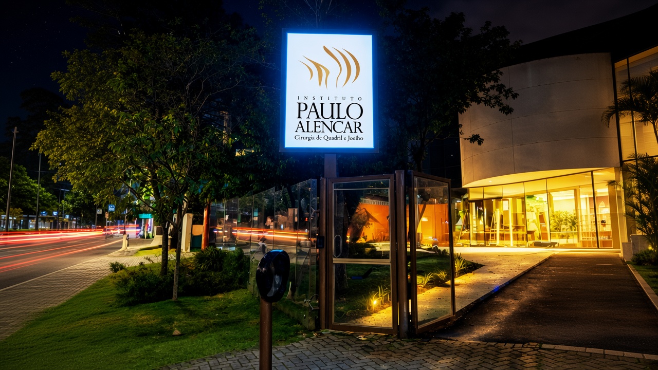 Painel de LED outdoor Instituto Paulo Alencar